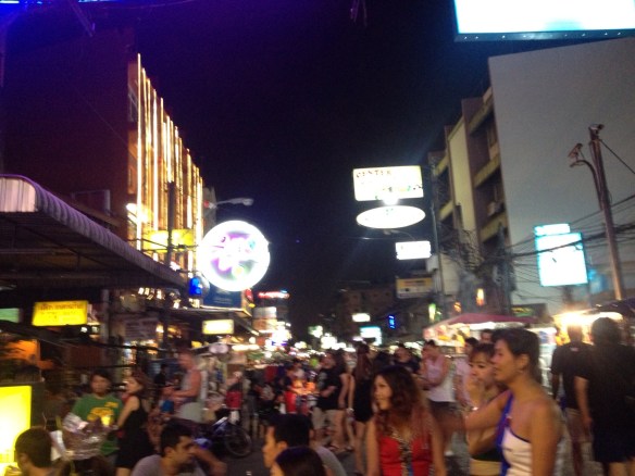 The bustling district of Khao San.