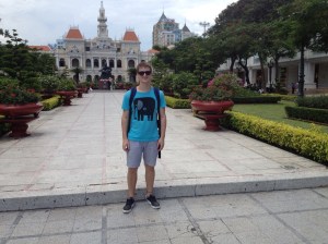 Outside the Ho Chi Minh City People's Council People's Committee Building .
