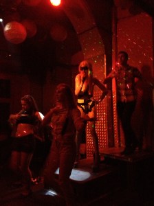 The Lady Gaga inspired drag number.