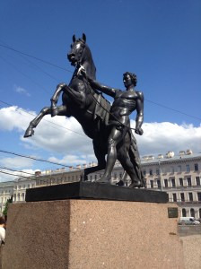 One of the four horsemen on the bridge.