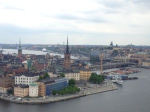 The view from the top provided sweeping panoramic views of the city.
