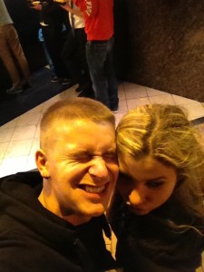 Gemma and I probably enjoying ourselves a little too much. 