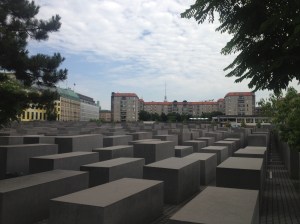 Holocaust Memorial: view from above...