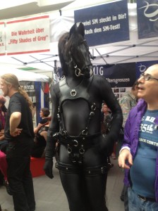 Oh, the people you see on the streets - standard Berlin.