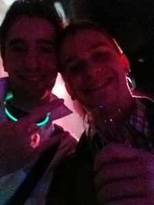 Arie and I in Sly Bar.