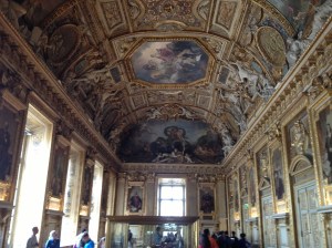 You could walk around the Louvre just staring at the roof and still never get bored.