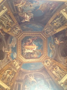One of the roof paintings in the halls of the Vatican. Unfortunately they're not so easily marked, thus not easily identifiable. 