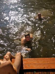 A possibly not so refreshing dip in the canals.