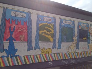 I got excited because I'd been to all of these places - well, almost everywhere. 