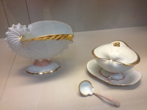 Sea shell tea set. 