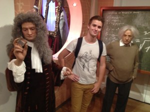 Isaac and Albert. My friends are really smart. 