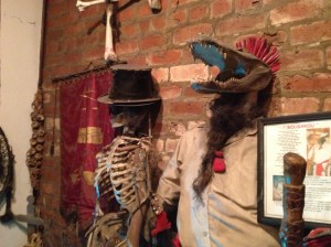 Physical depictions of some of the voodoo deities.